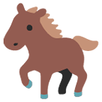 Emoji 🐎 Cavallo su Google Android 5.0.