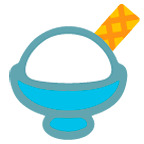 Émoji 🍨 Glace sur Google Android 5.0.