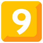 Emoji 9️⃣ Tasto: 9 su Google Android 5.0.