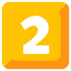 Emoji 2️⃣ Tasto: 2 su Google Android 5.0.