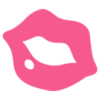 Émoji 💋 Trace De Rouge à Lèvres sur Google Android 5.0.