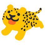 Emoji 🐆 Leopardo su Google Android 5.0.