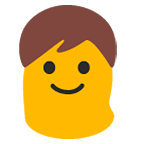 👨 Emoji Hombre en Google Android 5.0.