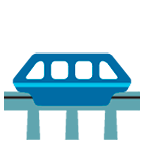 Emoji 🚝 Monorotaia su Google Android 5.0.