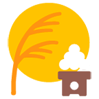 Emoji 🎑 Contemplazione Della Luna su Google Android 5.0.