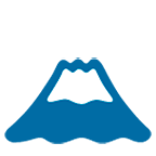 Emoji 🗻 Monte Fuji su Google Android 5.0.