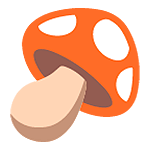 Emoji 🍄 Fungo su Google Android 5.0.