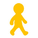 Emoji 🚶 Pedone su Google Android 5.0.