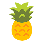 Émoji 🍍 Ananas sur Google Android 5.0.