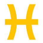 Emoji ♓ Segno Zodiacale Dei Pesci su Google Android 5.0.