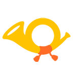 Emoji 📯 Corno Postale su Google Android 5.0.