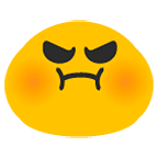 😡 Emoji schmollendes Gesicht Google Android 5.0.