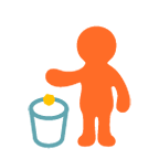 Emoji 🚮 Simbolo Per La Raccolta Dei Rifiuti su Google Android 5.0.