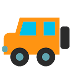 Emoji 🚙 SUV su Google Android 5.0.