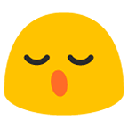 Emoji 😌 Faccina Sollevata su Google Android 5.0.