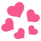 💞 Emoji Corações Girando na Google Android 5.0.