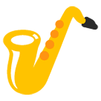 🎷 Emoji Saxofone na Google Android 5.0.
