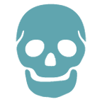 Émoji 💀 Crâne sur Google Android 5.0.