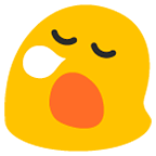 Emoji 😪 Faccina Assonnata su Google Android 5.0.