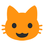 😺 Emoji grinsende Katze Google Android 5.0.