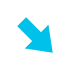 Émoji ↘️ Flèche Bas Droite sur Google Android 5.0.