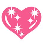 💖 Emoji Coração Brilhante na Google Android 5.0.