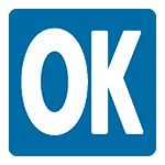 Emoji 🆗 Pulsante OK su Google Android 5.0.