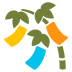 Emoji 🎋 Albero Decorato su Google Android 5.0.