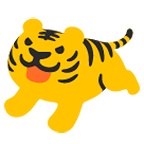 🐅 Emoji Tiger Google Android 5.0.