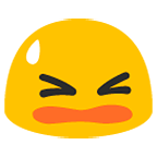 Emoji 😫 Faccina Stanca su Google Android 5.0.
