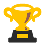 Emoji 🏆 Coppa su Google Android 5.0.