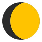 Emoji 🌔 Gibbosa Crescente su Google Android 5.0.