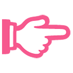 👉 Emoji Dorso De Mano Con índice A La Derecha en Google Android 5.0.