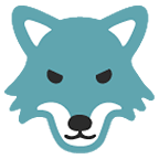 Émoji 🐺 Loup sur Google Android 5.0.