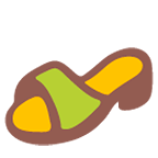 Emoji 👡 Sandalo Da Donna su Google Android 5.0.