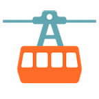 Émoji 🚡 Tramway Aérien sur Google Android 6.0.1.