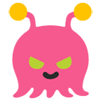 Émoji 👾 Monstre De L’espace sur Google Android 6.0.1.