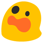 😲 Emoji Rosto Espantado na Google Android 6.0.1.