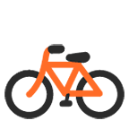 Emoji 🚲 Bicicletta su Google Android 6.0.1.