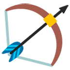 Émoji 🏹 Arc Et Flèche sur Google Android 6.0.1.
