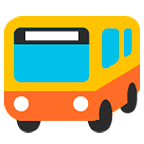 Emoji 🚌 Bus su Google Android 6.0.1.