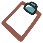 Emoji 📋 Portablocco su Google Android 6.0.1.