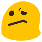 😕 Emoji Rosto Confuso na Google Android 6.0.1.