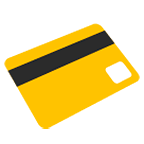 Émoji 💳 Carte Bancaire sur Google Android 6.0.1.