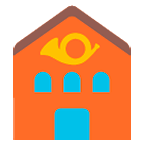 Emoji 🏤 Ufficio Postale su Google Android 6.0.1.