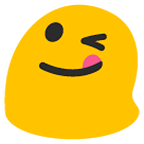 Emoji 😋 Faccina Che Si Lecca I Baffi su Google Android 6.0.1.