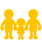 👨‍👨‍👧 Emoji Familie: Mann, Mann und Mädchen Google Android 6.0.1.