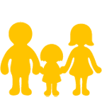👨‍👩‍👧 Emoji Familie: Mann, Frau und Mädchen Google Android 6.0.1.