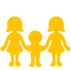 👩‍👩‍👦 Emoji Familia: Mujer, Mujer, Niño en Google Android 6.0.1.