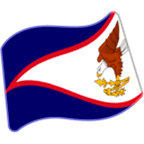 🇦🇸 Emoji Bandera: Samoa Americana en Google Android 6.0.1.